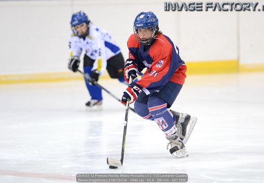 2014-01-12 Pinerolo-Hockey Milano Rossoblu U12 (1-4)